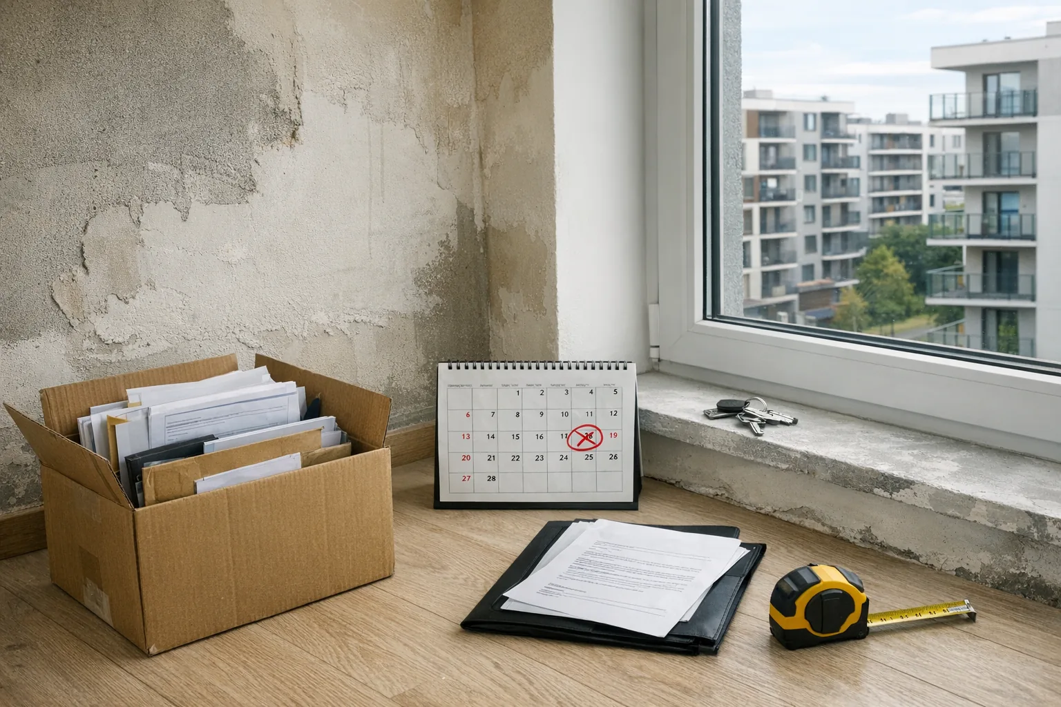 Deweloper w Warszawie spóźnia lokal - co zrobić